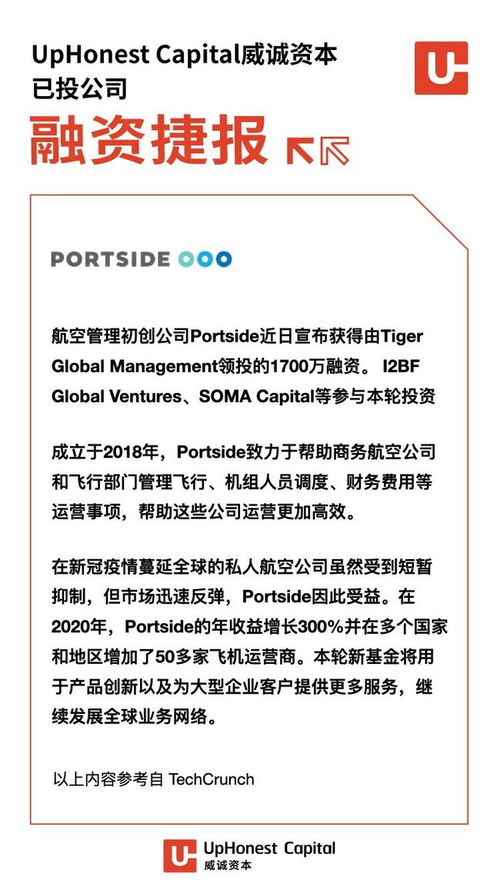 Portside航空軟件獲1700萬(wàn)美元融資，推動(dòng)航空信息系統(tǒng)集成服務(wù)新升級(jí)